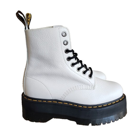 Dr Doc Martens 1460 Pascal Max Leather Platform Boots Women’s Size 9US/41EU/7UK - Picture 2 of 7
